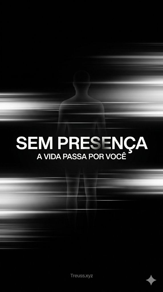 Card Tempo: Sem presença a vida passa por você